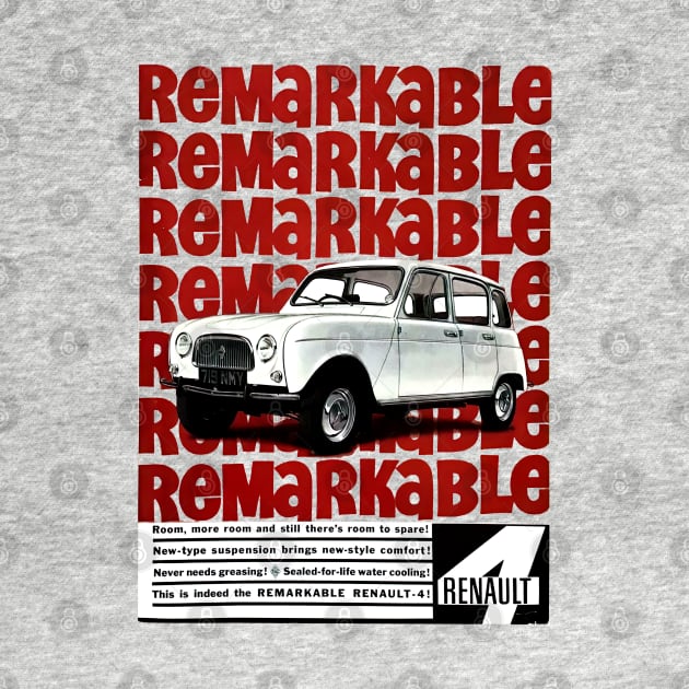 RENAULT 4 - advert by Throwback Motors